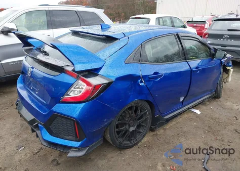 2018 Honda Civic Sport из США, поврежденный, VIN SHHFK7H44JU207528